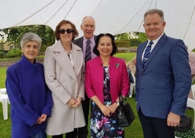 Garden reception at Government House ( November 7, 2018 )