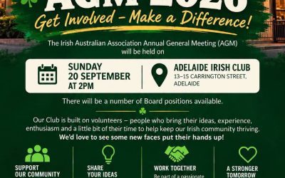 F26 Annual General Meeting Sun 20th Sept 2pm